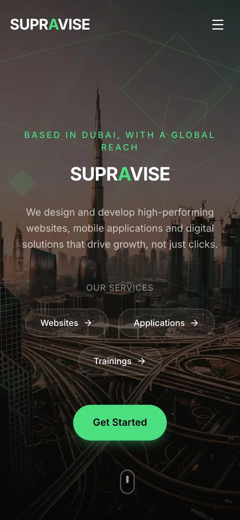 Supravise op mobiel